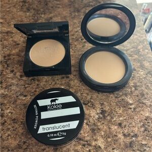 Variety of powders 
All used just to try